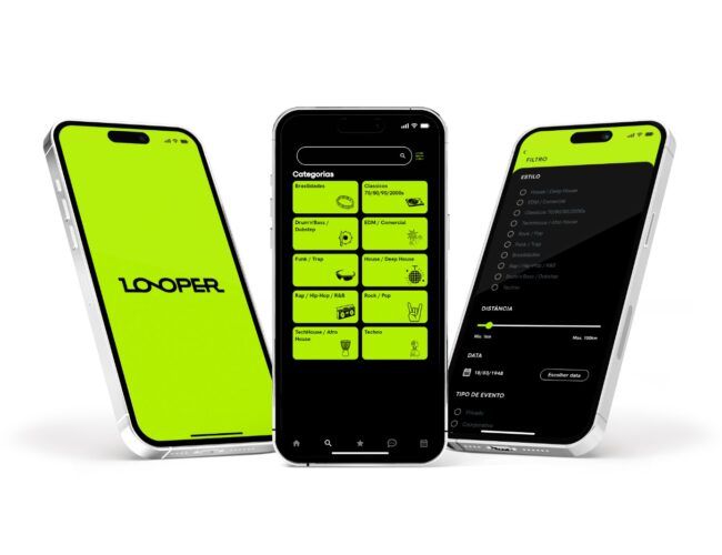 Um app, múltiplas pistas: Looper reúne DJs de diferentes vertentes e amplia possibilidades para eventos nacionais