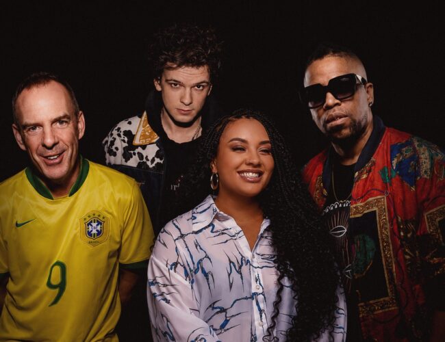 Carola lança collab com gigantes da história da música eletrônica global: Fatboy Slim e Felix Da Housecat